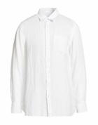 120% Lino Mens Shirt in White