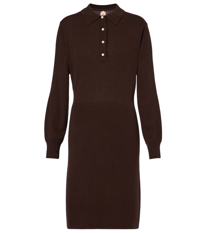 Photo: Jardin des Orangers Knitted wool and cashmere polo dress