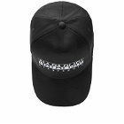 Napapijri Men's Box Logo Cap in Black