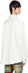 Acne Studios White Button-Up Shirt