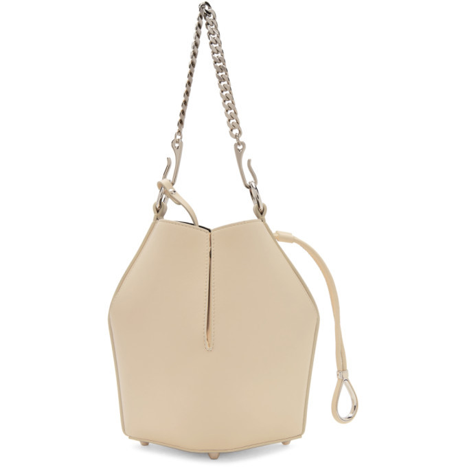 Alexander McQueen Off White Small Bucket Bag Alexander McQueen