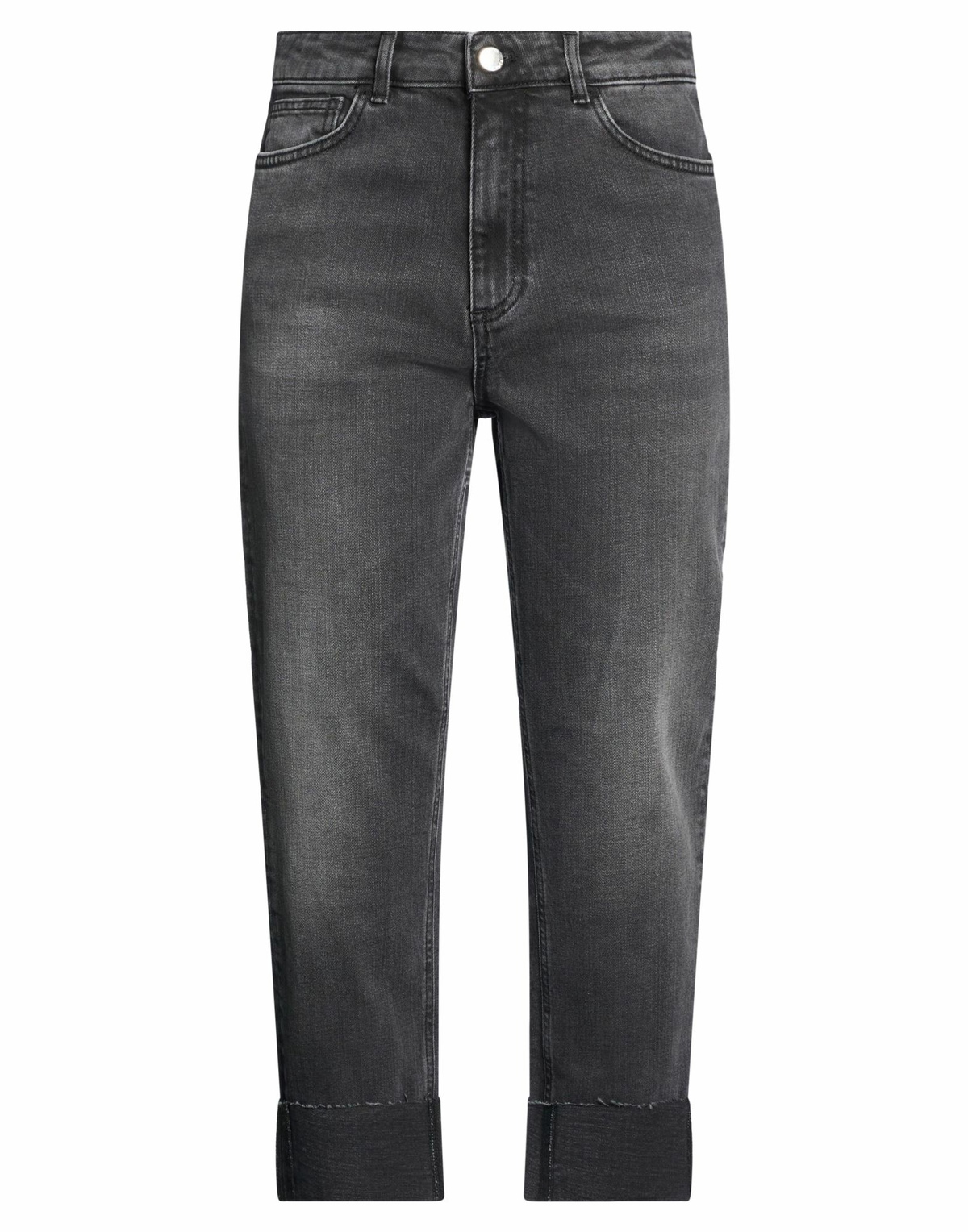 Manila Grace Womens Jeans in Black