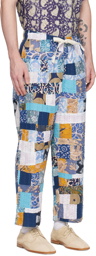 Karu Research Blue Drawstring Trousers