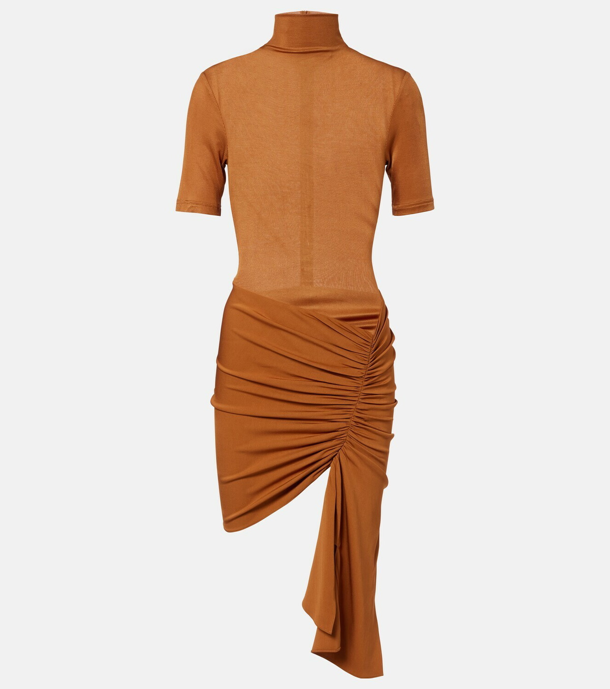 Christopher Esber Fusion ruched minidress