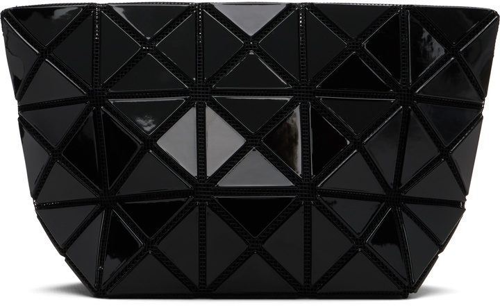 Photo: BAO BAO ISSEY MIYAKE Black Prism Pouch