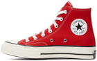 Converse Red Chuck 70 High Top Sneakers