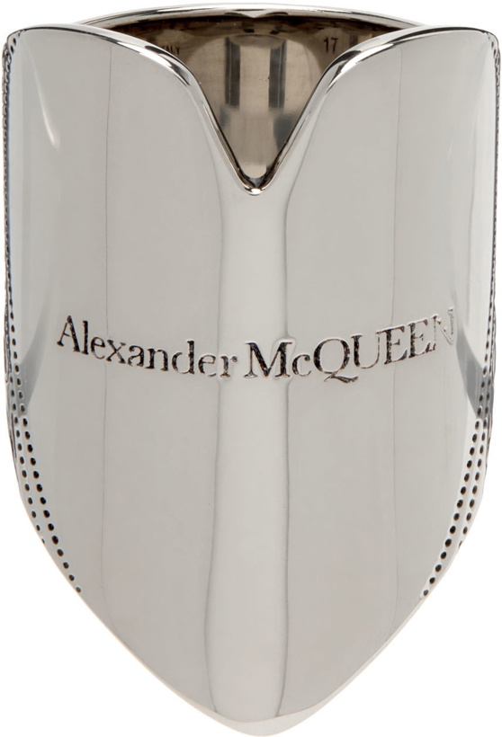 Photo: Alexander McQueen Silver Heart Ring
