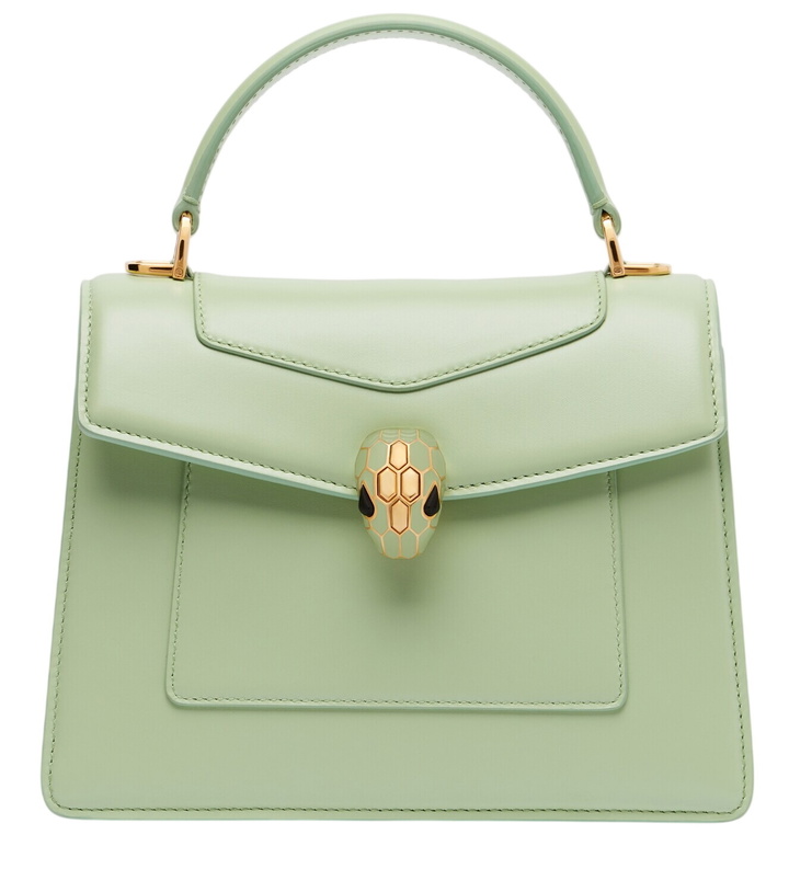 Photo: Bvlgari Serpenti Forever Small leather top-handle bag