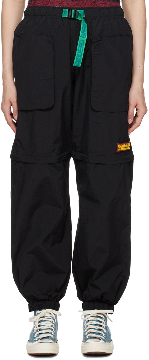 Brain Dead Black Taslan Convertible Trousers