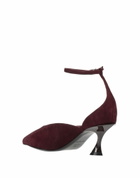 Mugler Womens Pumps Burgundy