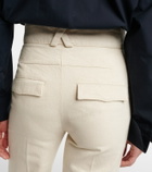Dorothee Schumacher Summer Of Love cotton and linen wide-leg pants
