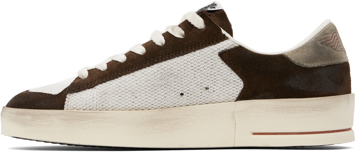 スニーカー Golden Goose Sneaker Stardan White Brown Golden Goose White & Brown Stardan Sneakers Golden Goose