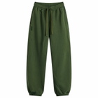 Cole Buxton Men's Distressed Sweat Pants in Washed Forest Green