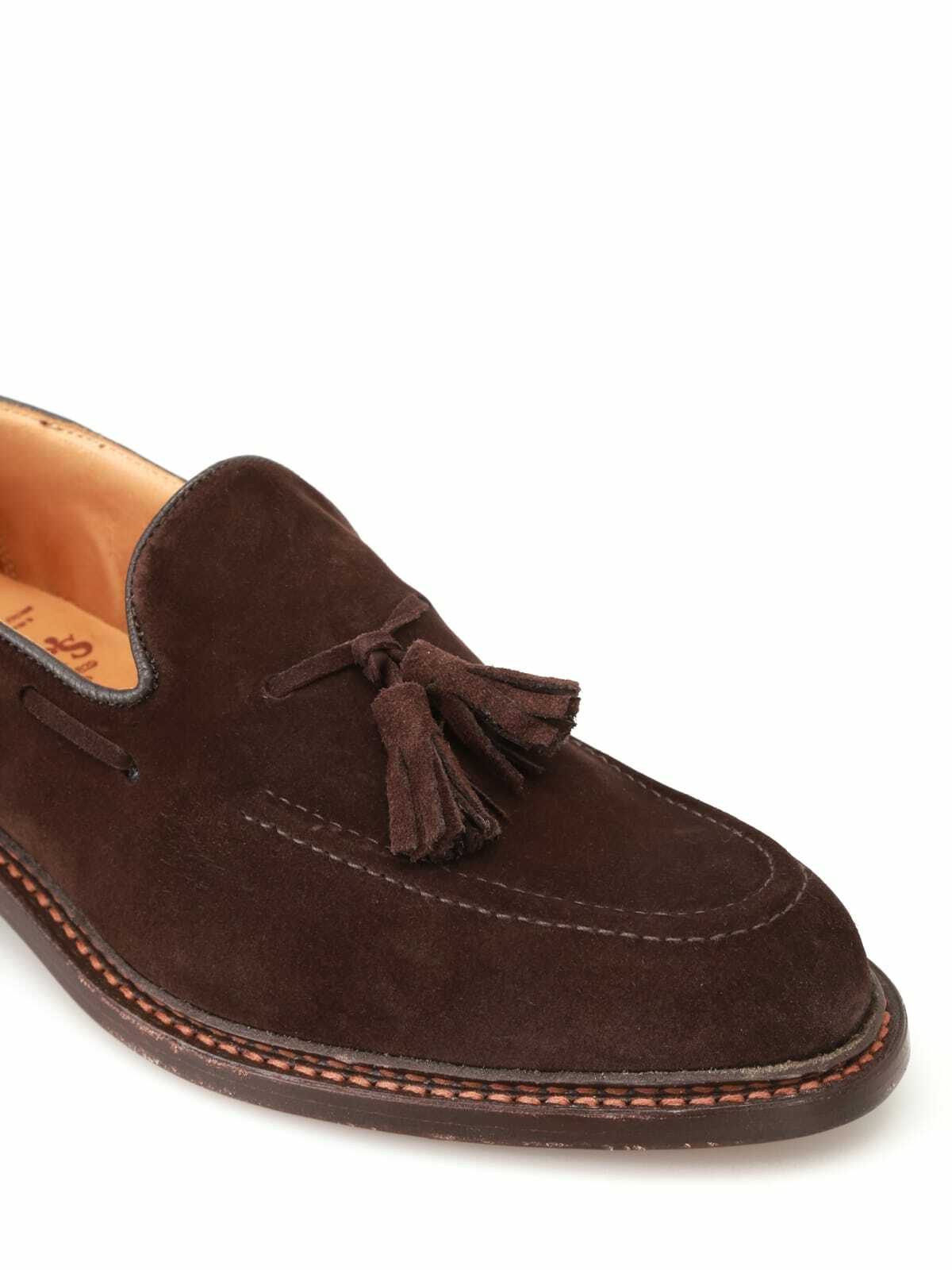 Trickers Elton Tricker's Elton Tassel-detail Loafers Blue FARFETCH JO