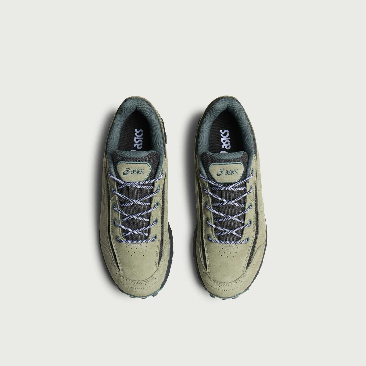 Asics Men's GEL-TRANSCEND FJ Sneaker in Ash Green/Graphite Grey
