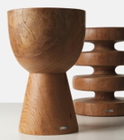 Polspotten Tip Top wood stool