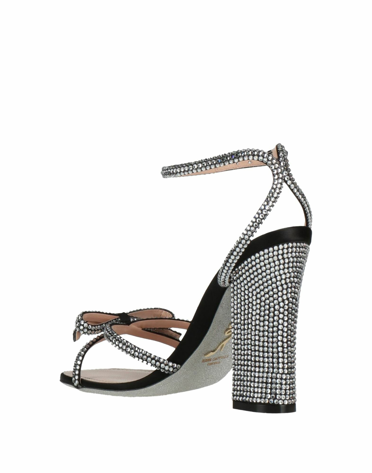 Rene' Caovilla Womens Sandals in Black
