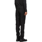 ADYAR SSENSE Exclusive Black Multi-Brace Trousers