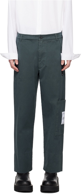 Photo: A-COLD-WALL* Green Uniform Cargo Pants