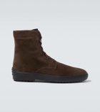 Tod's Suede lace-up boots