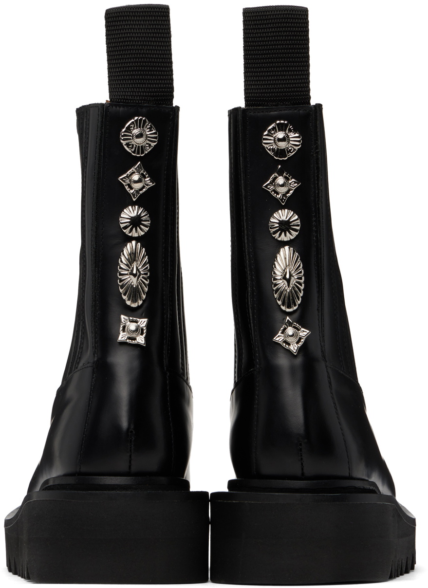 Toga Pulla SSENSE Exclusive Black Chelsea Boots