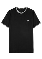 Fred Perry M1588 Black Cotton T-shirt