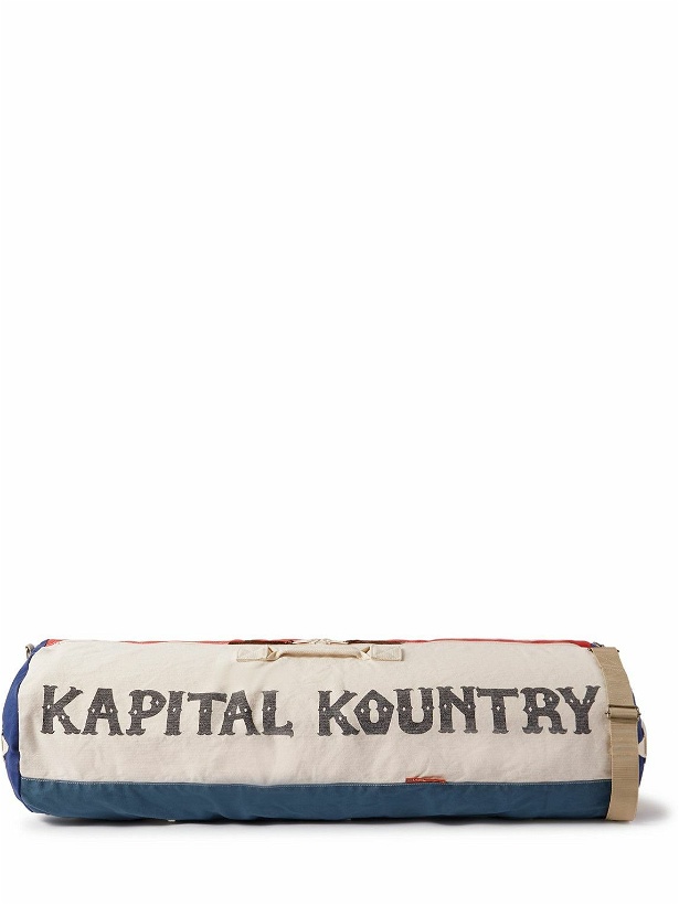 Photo: KAPITAL - Boston Printed Canvas Duffle Bag