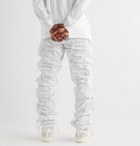 99%IS- - Gobchang Tapered Stretch-Shell Drawstring Trousers - White