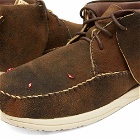 Visvim Men's FBT Lhamo-Folk Sneakers in Brown