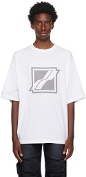 We11done White Bonded T-Shirt