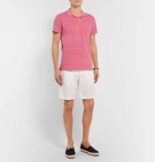 Orlebar Brown - Felix Mélange Cotton-Piqué Polo Shirt - Men - Pink