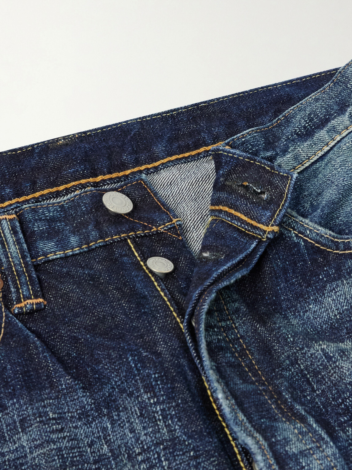 FULLCOUNT - Fear of Dark Straight-Leg Jeans - Blue