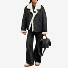 Meotine Women's Zoe Shearling Jacket in Black