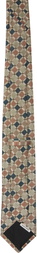 Sunflower Beige Silk Tie
