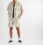 WTAPS - Printed Cotton Shorts - White