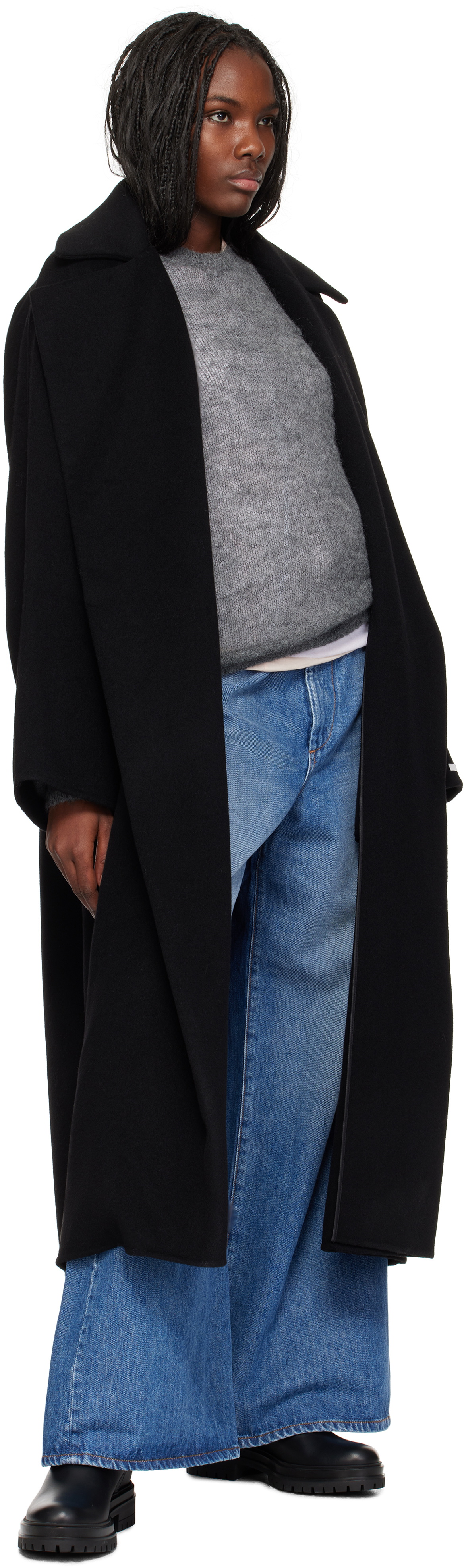 Gianvito Rossi Black Tenney Chelsea Boots