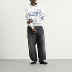 ICECREAM Men's IC Cubs Collared Quarter Zip in White/Blue