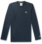 adidas Consortium - SPEZIAL Logo-Appliquéd Cotton-Jersey T-Shirt - Blue