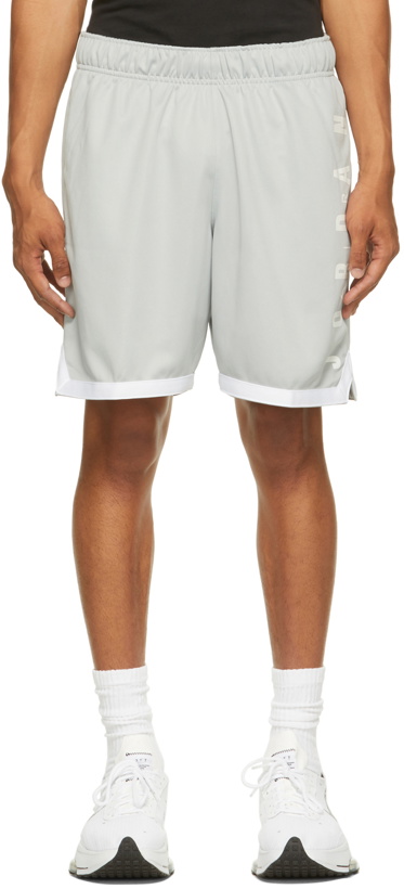Photo: Nike Jordan Grey Jumpman GFX Shorts