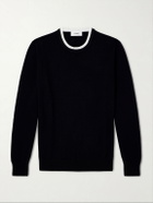 Lardini - Wool and Cashmere-Blend Sweater - Black