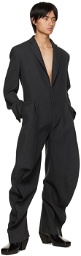 Y/Project Gray Banana Jumpsuit