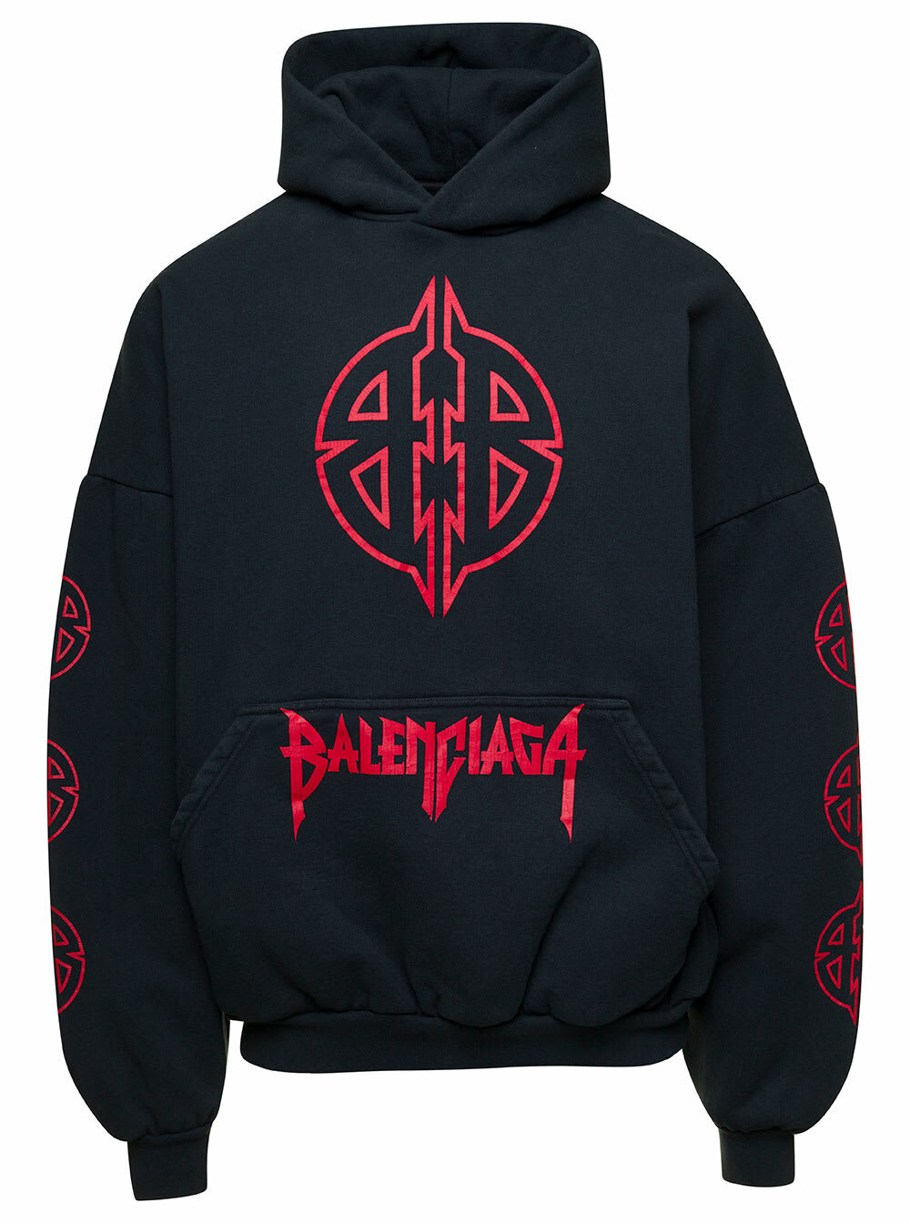 Balenciaga Gray Inside Out Hoodie Balenciaga