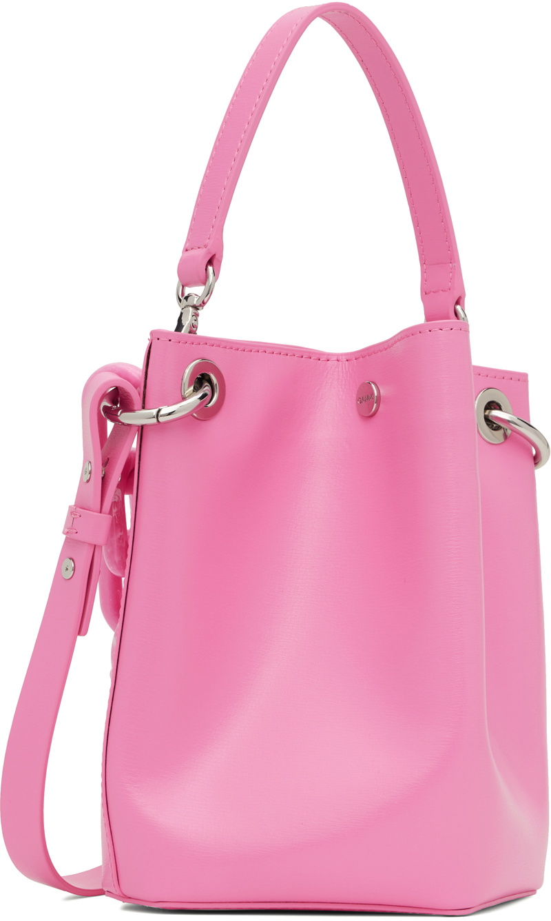 GANNI Pink Diamond Bucket Bag GANNI