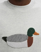 Edmmond Studios Duck Hunt Grey - Mens - Sweatshirts