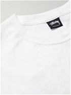 Stussy - Change of Season Printed Cotton-Jersey T-Shirt - White