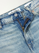 Our Legacy - Vast Cut Wide-Leg Distressed Jeans - Blue