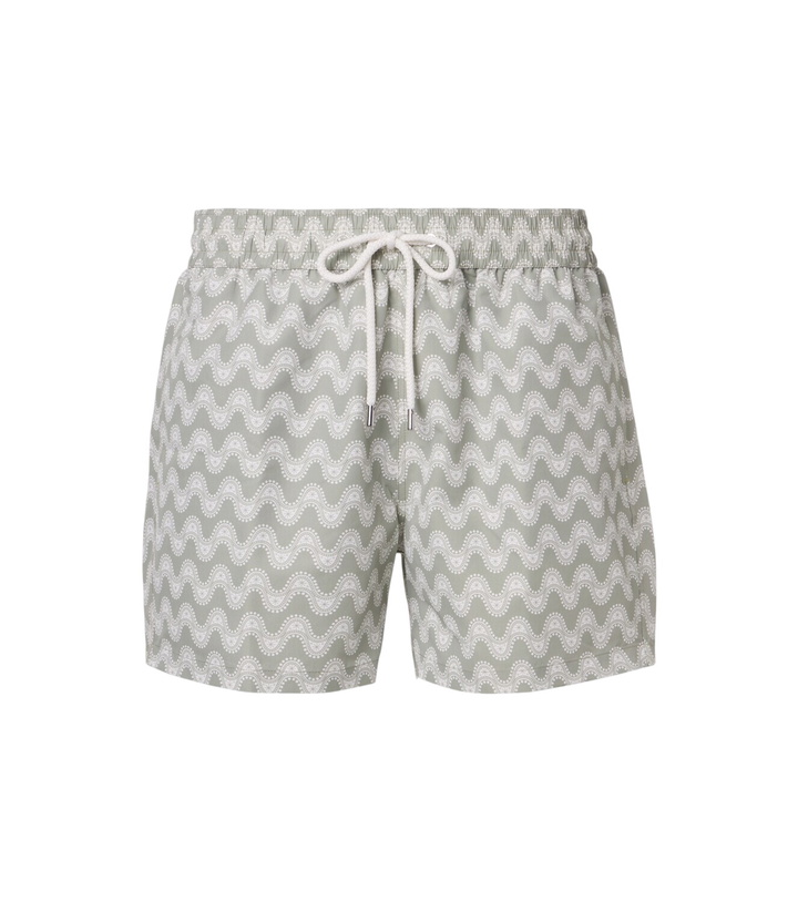 Photo: Frescobol Carioca Rio printed swim trunks