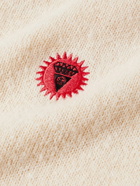 ICECREAM - Logo-Appliquéd Woven Sweater - Neutrals