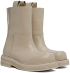 Quira SSENSE Exclusive Beige Lilibeth Boots