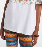 Etro Printed cotton jersey T-shirt